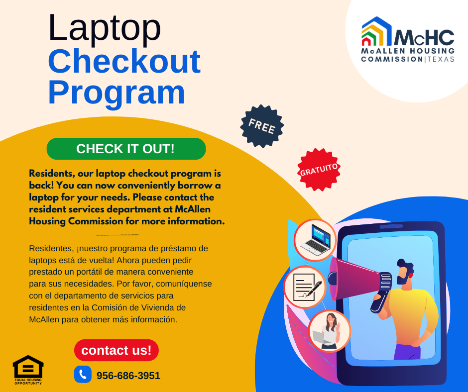 Laptop checkout program