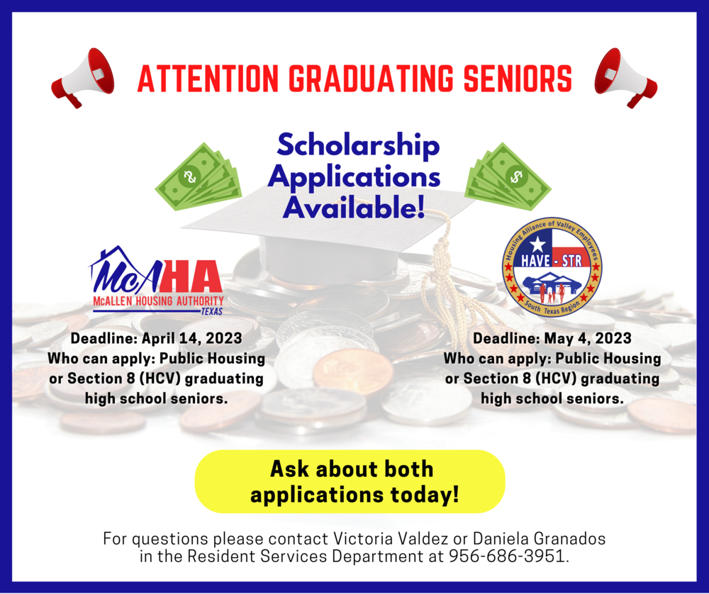 Scholarship Applications Available